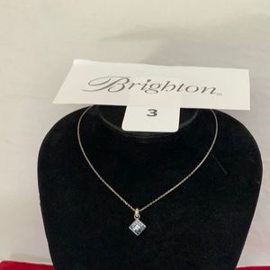#3 Brighton Necklace with Blue and Clear Stones